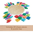 thumbnail image 3 of Fisher-Price – Puzzle Mandala en Bois - Exclusivité Walmart, 3 of 7