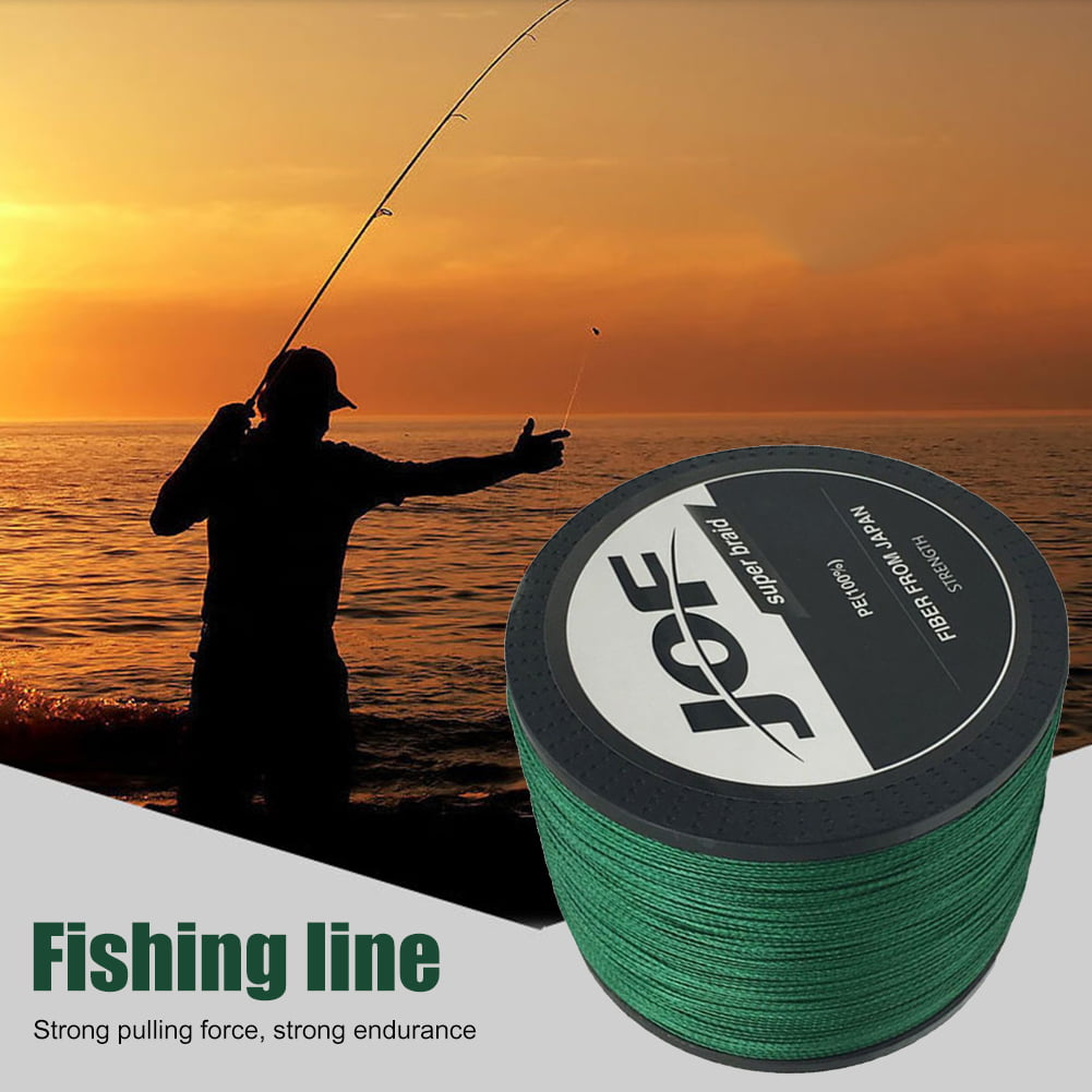 4 Strands 300m PE Braided Super Strong Fishing Line 28-45LB Monofilament 