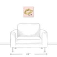 thumbnail image 3 of Creative Products Muah Lips On Blush 12x12 Canvas Wall Art, 3 of 5