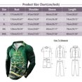 thumbnail image 3 of Pack De Playeras Para Hombre Camisa Navideña De Otoño E Invierno Para Hombre Camisa Superior Con Estampado De Árbol De Navidad En Capas Y Empalme De Colores Mixtos, 3 of 4