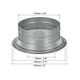 thumbnail image 2 of Conector de conducto de 5 pulgadas Uxcell, accesorio de metal, brida de manguera de escape, conducto de ventilación redondo, paquete de 2, 2 of 5