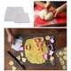 thumbnail image 5 of Juego de 7 rascadores para tartas, herramienta más suave para decoración de tartas, rascador de masa de plástico, raspador de cuenco flexible para hornear pan, glaseado, fondant, tartas, crema Ormromra HMHZ801, 5 of 9