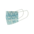 thumbnail image 4 of Jessica Simpson 3Ply Disposable Face Masks Tie Dye Blue/Tie Dye Gray (10 Pack), 4 of 7