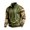 AB540 Army Green, variant on Bainana Half Zip Collared Sweatshirts For Men Long Sleeve Fashion Sweatshirt Graphic Print Pullover Tops Streetwear Fall Outfit Size L