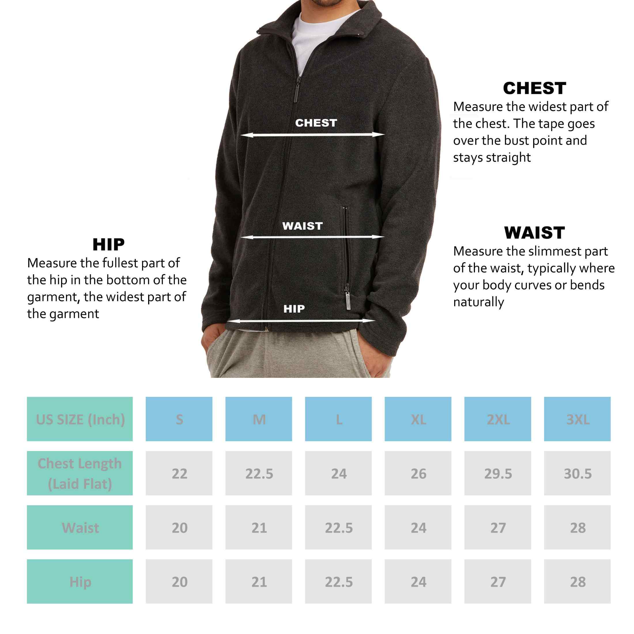 COUVER Men's Full-Zip Polar Fleece Jacket photo 5