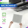 thumbnail image 3 of Microwave Filter replacement 6.81" x 6.34" Fits GE WB02X11534 Samsung DE63-00666A Microwave Grease Filter - Freshens and Filters Kitchen Air Entering the Over-the-Range Oven Stove Fan (1-Pack), 3 of 6