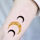 thumbnail image 4 of 10 hojas de tatuajes temporales metálicos, para mujeres, niñas o adultos, para playa, festivales y más, 4 of 6
