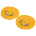 thumbnail image 3 of Inflatable Boat D- Patch, Kayak D- Pad High  Resistance PVC  for Dinghies Replacement Accessories Yellow, 3 of 8