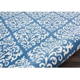 thumbnail image 5 of Nourison Grafix Damask Blue 7'10" x 9'10" Area Rug, (8x10), 5 of 5
