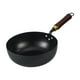 thumbnail image 2 of Sartén Wok Wok Antiadherente Utensilios de Cocina Martillados a Mano Sartenes de Cocina Sartén Manual de Hierro Forjado Ollas con Gancho para Colgar Diámetro 24 cm, 2 of 8