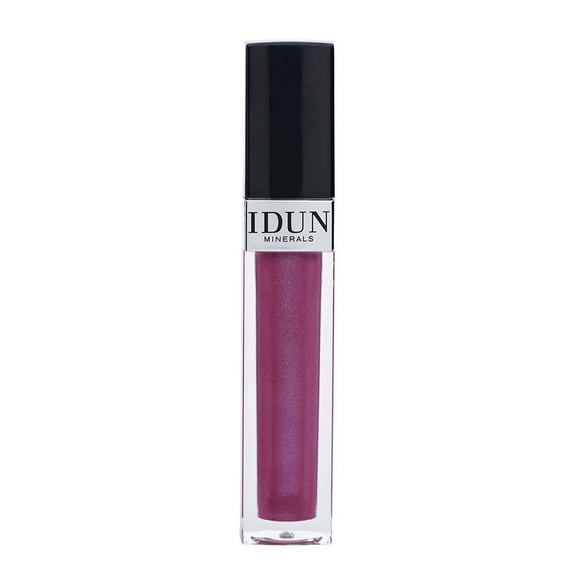 Brillo de labios IDUN Minerals, fórmula suave y cremosa, 8 ml, 005 Violetta