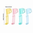thumbnail image 5 of 16Pcs Adjustable Yarn Guide Finger Rings Crochet Rings with Thread Guide, 5 of 14