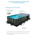 thumbnail image 3 of Funsicle 16' x 8' x 42" Oasis Designer Rectangular Above Ground Pool – Complete Set with Pump, 3 of 13