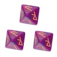 thumbnail image 1 of 3 Pcs dés Polyédriques Rune dés en Acrylique Constellation dés de Jeu Rétro Jouet à Main, 1 of 9