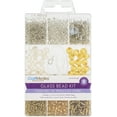 thumbnail image 2 of Craft Medley Glass Bead Kit 90g-Metallique, 2 of 2