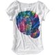 thumbnail image 1 of Aeropostale Palm Circle Banded Graphic playera para mujer, blanco, grande Aeropostale Camiseta gráfica, 1 of 1