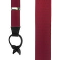 thumbnail image 2 of SuspenderStore Woven Pin Dot Suspenders- 1.38-Inch Wide Elastic - Button - 6 Colors & 2 Sizes, 2 of 4