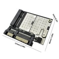 thumbnail image 4 of Tarjeta Adaptadora MSATA SSD A SATA 6Gbps 2 5/3 5 SATA3.0 Adaptador 22 Pines, 4 of 9
