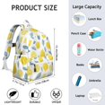 thumbnail image 6 of Lemon Backpack for School,Cute School Bag,Schoolbag with Adjustable Shoulder Straps & Padded Back,13.4"x11"x4.7", 6 of 6