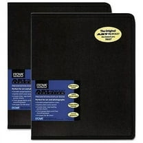 Itoya 5x7inch Art Profolio Evolution Presentation & Display Book (Black, 2-pack)
