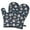 Dark Blue Princess, variant on Cute Oven Mitts,Dark Blue Princess Unicorn Pattern Oven Mitt 2-Pack Set,Kitchen Gloves for Oven,Heat Resistant Oven Mitts 7.7"x12"