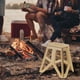 thumbnail image 5 of Taburete plegable portátil Shamjiam de camping ligero amarillo, 5 of 9