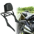 thumbnail image 4 of DYNWAVECA Motorcycle Sissy Bar Backrest, Detach Sissy Bar Backrest, with Luggage Rack Passenger Backrest and Cargo Rack, for cm500, 4 of 10