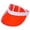 Red, variant on Unisex Summer Outdoors Baseball Cap Snapback Leaf Adjustable Hat Red One Size