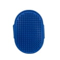 thumbnail image 4 of Paquete de 2 cepillos de aseo para perros, cepillos de baño para mascotas de silicona suave de primera calidad con mango ajustable, peine calmante para champú, 4 of 5