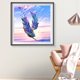 thumbnail image 3 of 5D DIY diamante pintura pluma completo taladro Rhinestone mosaico arte imagen Kit Likrtyny decoración de arte, 3 of 9