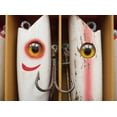 thumbnail image 2 of Paulson, Don 32x25 Gold Ornate Wood Framed with Double Matting Museum Art Print Titled - Washington, Seabeck Vintage fishing lures, 2 of 4
