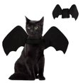 thumbnail image 1 of Linda Para Mascotas Alas De Murciélago Negro Y Arnés De Campana Suministros Para Mascotas Para Gatos Y Perros Grandes, Medianos Y Pequeños seitruly HA044639-01, 1 of 6