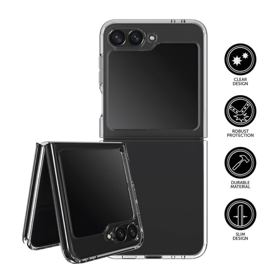 Body Glove Clear Case for Samsung Galaxy Z Flip7 FE / Z Flip6 / Z Flip5