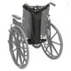 thumbnail image 1 of Soporte para tanque de oxígeno para silla de ruedas, correas ajustables, fácil de limpiar, duradero, para silla de ruedas de tamaño estándar, 1 of 7
