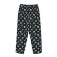thumbnail image 3 of Lsque Fastfood Print Women's Pajama Pants, Lounge Pant - Comfortable Home Wear,Elastic Waistband, Stylish Design-Large, 3 of 9