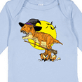 thumbnail image 4 of Inktastic Roaring Tyrannosaurus Rex Witch on Halloween Boys or Girls Long Sleeve Baby Bodysuit, 4 of 5