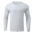 thumbnail image 4 of XINPING Men's Long Johns Thermal Underwear Set, Lined Base Layer Top and Bottom, Moisture Wicking Quick Dry 4 Way Stretch for Running Skiing Camping, 4 of 7