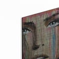 thumbnail image 2 of Luxe Metal Art 'Jaime Mon Amour' by Loui Jover, Metal Wall Art, 12"x16", 2 of 9