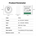 thumbnail image 1 of WiFi Circuit Breaker Tuya Remote Switch for Alexa/Google/Smart Life, 1 of 5
