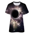 thumbnail image 4 of Cathalem Hauts Courts Oversize pour Femmes T-Shirt Graphique Manches Courtes Cadeau de la Saint-Valentin, Or S, 4 of 4