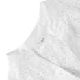 thumbnail image 7 of Dakiuu Girls Oktoberfest Dirndl Crop Blouse Kids Front Button Placket Eyelet Cutout Cap Ruffle Sleeve Mini Top Child Dirndl Layering Shirt, 7 of 7