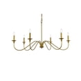 thumbnail image 3 of Rohan 42 inch chandelier in brass, 3 of 5