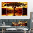 thumbnail image 1 of Design Art - Lonely Tree in African Sunset, 1 of 3
