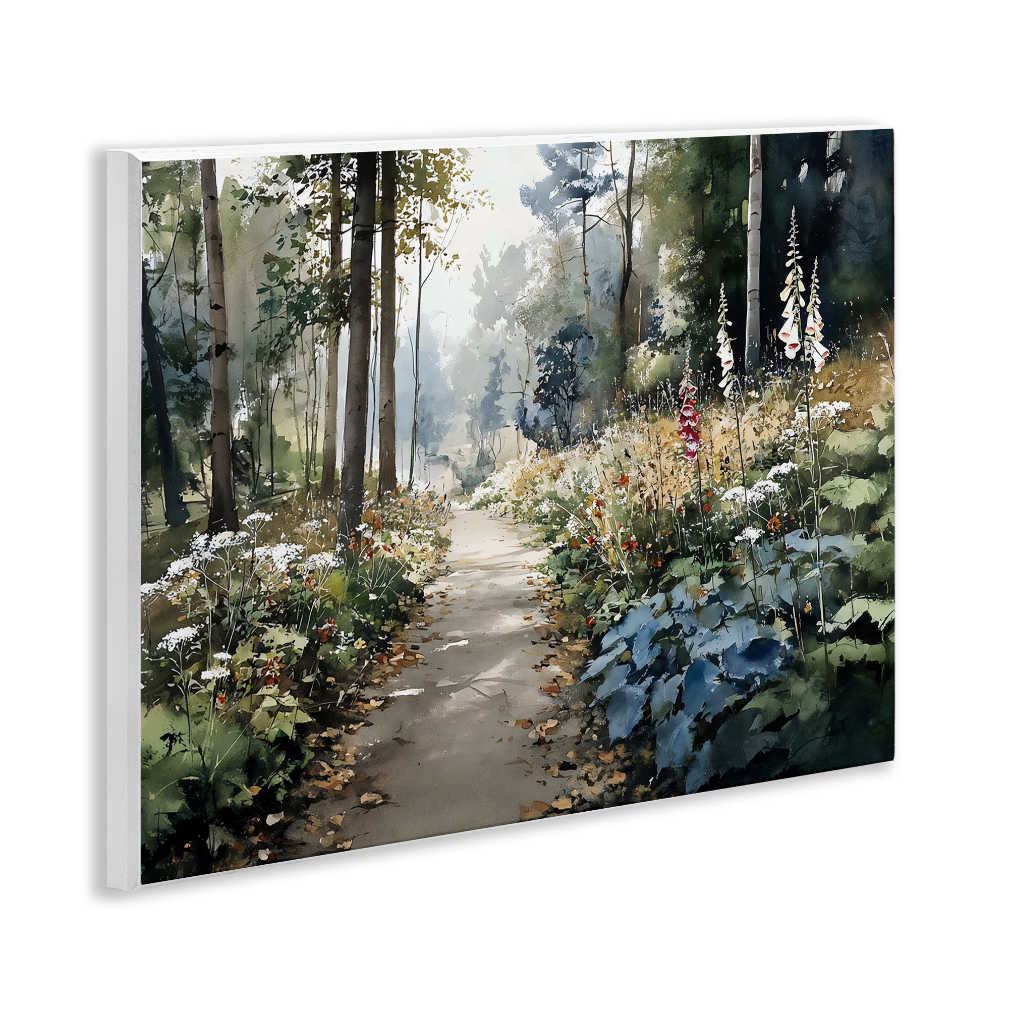 Stupell Industries Foliage Forest at Dusk Wall Plaque Art, design by Franklyn Gregory