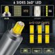 thumbnail image 3 of H7 LED Headlight Bulbs 10-32V Upgraded 360 Degree H7 LED Bulbs 60W White Extremely Bright 18000LM, 3 of 5