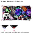 thumbnail image 5 of Trippy Alien Case Compatible with iPhone 14 Pro,Unique Art Design TPU Bumper Cover Case, 5 of 5