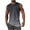 Gray, variant on ZCFZJW Men's Workout Tank Tops Gym Cut Off Sleeveless T Shirt Bodybuilding Fitness Muscle Athletic Tank Top Tie Dye Ombre Print Shirts Tee Brown XXL
