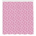 thumbnail image 3 of Ambesonne Ballet Shower Curtain, Pointe Shoes with Flowers, 69"Wx70"L, Pink Pale Pink and White, 3 of 3