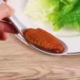 thumbnail image 3 of LEEYNEER Long Handle Soup Spoons  Kitchen Plastic Tableware 12pcs, 3 of 5