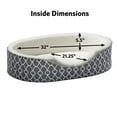 thumbnail image 3 of MidWest Homes for Pets QuiteTime Teflon Nesting Dog/Cat Pet Bed, Gray, 36 in, 3 of 7